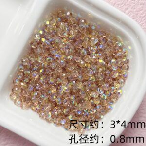 07-champagne / 4mm (100 pieces/pack)