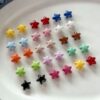 oly-6919b0a0f6e8c997959a025e3571fa37 Wholesale Light Pink Acrylic Star Loose Beads Shiny Baked Enamel Finish DIY Jewelry Making Supplies Fashion Accessory
