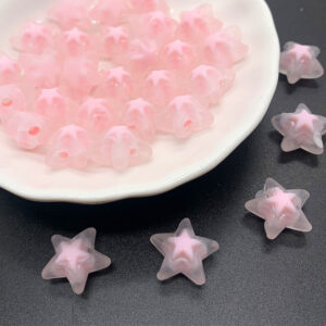 Frosted Pentagram Pink