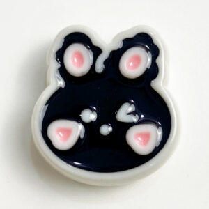 05-M Black Rabbit / About 21*23mm, aperture about 4mm (sold)