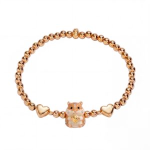 Nut hamster stretch bracelet