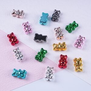 09-random color mixing / Size is about 12 * 18mm, aperture is about 2mm
