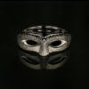 oly-697f208a4cca58865f8364f3dde33dcc Wholesale Vintage Masquerade Mask Ring Electroplating Copper Jewelry Accessory For Everyday Wear