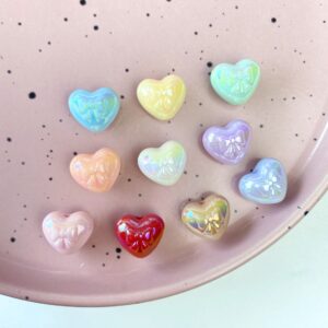 12-randomly mix colors / Size is about 15*18mm, hole diameter is about 2mm