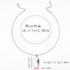 oly-69a669c1dd234813558629a4e68eb79a Wholesale Zinc Alloy Antique Silver Angel Wings Ruby Red Pendant Necklace Women S Boutique Resale Jewelry