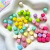 oly-69ca826c387024cc6ea8aa41970ca86b Wholesale 8mm Macaron Baked Paint Acrylic Square Cut Loose Beads for DIY Phone Charm Jewelry Making