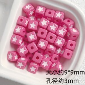 17-dark pink / See pictures for size (sold by the piece)