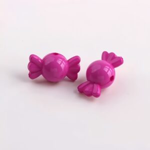 05-deep rose red / Size is about 21*11mm, hole diameter is about 2.3mm