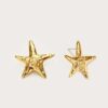 oly-6ac81c40540fa100c71e6db5c976500f Wholesale Electroplating Copper Starfish Jewelry Set Necklace Earrings Ring Ocean Beach Summer Fashion Accessory For Women Party Gift