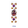 Wholesale 2/8/16pcs Autumn Floral Princess Witch Pattern Pen and Bookmark Stickers UV DTF Wraps OLY Exclusive