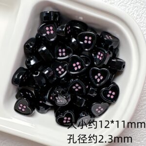 06-black / See pictures for size (sold by the piece)