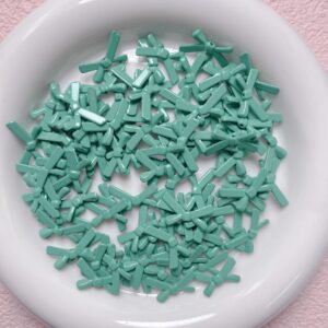 09-green / Size is about 12*20mm, hole diameter is about 1.5mm
