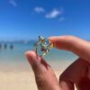 Wholesale Alloy Manta Ray Ring Bohemian Beach Style Women S Fashion Jewelry Adjustable Size For Boutique Resale