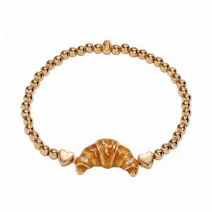 Croissant elastic bracelet