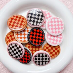 06-randomly mixed colors / Size is about 32mm, hole diameter is about 2.5mm