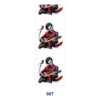 Wholesale 2/8/16pcs Cute Puppy Superhero Dolphin Tiger Wolf Rock Music Character Print Pen and Bookmark Stickers UV DTF Wraps OLY Exclusive