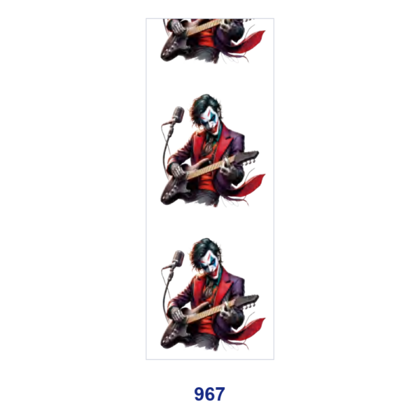 Wholesale 2/8/16pcs Cute Puppy Superhero Dolphin Tiger Wolf Rock Music Character Print Pen and Bookmark Stickers UV DTF Wraps OLY Exclusive