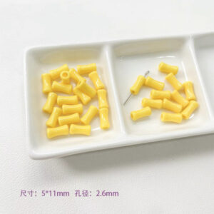 05-yellow bamboo joint / See picture for size (sold by piece)
