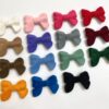 oly-6bb2005b26e636b4277174862bcf0af4 Wholesale Acrylic Flocked Bow Loose Beads Vintage Style DIY Jewelry Making Craft Supply for Boutique Resale