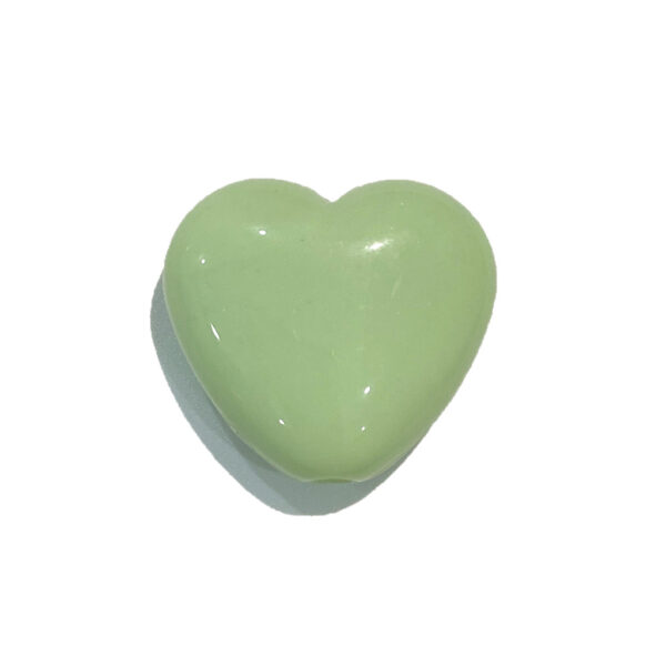 Wholesale Acrylic Candy Color Heart Shaped Beads 14mm 20pcs DIY Jewelry Making Phone Charm Accessory