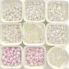 oly-6cbfa6f0ca54c00985066834cafe454b Wholesale Baroque Imitation Pearl Beads, Iridescent Pink White, DIY Jewelry Making Supplies, Fashion Accessory, Boutique Resale
