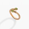 oly-6cfbeaef6789f06089aea9b4414b4101 Wholesale Stainless Steel Electroplated Geometric Multicolor Zircon Ring Unisex Trendy Jewelry Accessory For Everyday And Gift