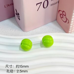 05-fruit green / See pictures for dimensions (sold by the piece)