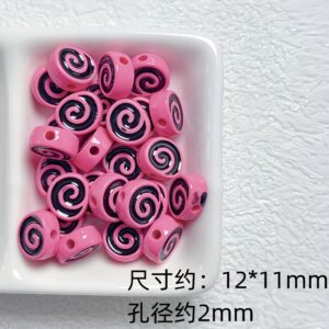 02-rose red / See pictures for size (sold by the piece)