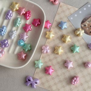 09-Random Color Mixing / Fat five-pointed star (sold individually)