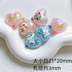05-randomly mixed colors / See pictures for dimensions (sold by the piece)