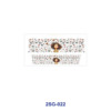 oly-6e45593ce1b0806915d1f619987f0680 Wholesale 8pcs Portrait Print & Ghost Letter Floral Pattern 3oz Cup Stickers Wrap OLY Exclusive