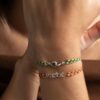 oly-6e746a3e66063c7835d111810f571feb Wholesale Copper Electroplated Heart Bracelet Handmade Braided Rope For Women Everyday Fashion Jewelry Accessory