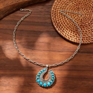 Horseshoe pendant necklace (FG1681-3)