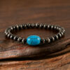 Wholesale Turquoise Beaded Bracelet Set Ethnic Geometric Style Unisex Travel Souvenir Jewelry Accessory