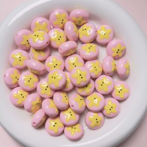 07-pink / The size is about 17mm