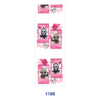 Wholesale 2/8/16pcs Spooky Black Cat Ghost Heart Halloween Print Pen and Bookmark Stickers UV DTF Wraps OLY Exclusive