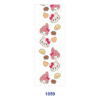 Wholesale 2/8/16pcs Retro Valentine Circus Skeleton Festival Floral Print Pen and Bookmark Stickers UV DTF Wraps OLY Exclusive