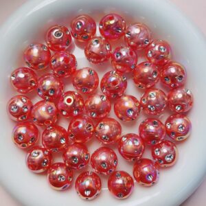05-Red / The size is about 16mm (sold by piece)