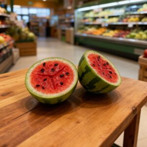 Wholesale Resin Watermelon Half Cut Charm DIY Keychain Accessory Gift