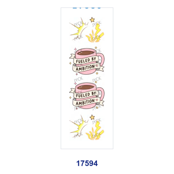 oly-722a365ba85ce5f23ba40ec98a5dea52 Wholesale 2/8/16pcs Soft Pastel Inspirational Girl Style Pen and Bookmark Stickers UV DTF Wraps