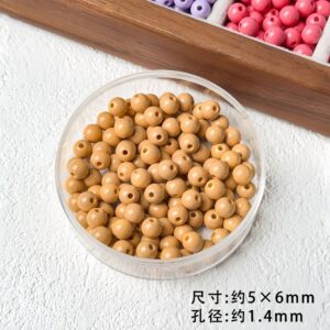 08-khaki / 6mm (sold by the piece)