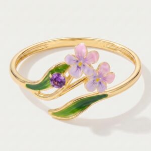 February flower ring