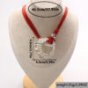 oly-72ce5d1b9bc5a87bc83e69a0b463fa7d Wholesale Alloy Double Ring Wax Rope Choker Necklace Bohemian Retro Ethnic Chic Jewelry Gift