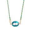 Wholesale Colorful Rope Pendant Necklace With Copper Geometric Charms Heart Square Disc Chili Pepper Motif Trendy Jewelry Accessory For Everyday Wear And Boutique Gift