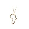 Wholesale Trendy Hollow Map Geometric Earrings And Necklace Set In Gold Tone Zinc Alloy Jewelry Accessory