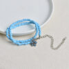 oly-745b57c242a55c162596a0d3f427e847 Wholesale Boho Chic Flower Pendant Necklace Zinc Alloy Electroplated Fashion Jewelry Accessory For Women Gift