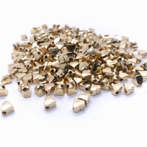 05-KC gold cross hole love heart (200)