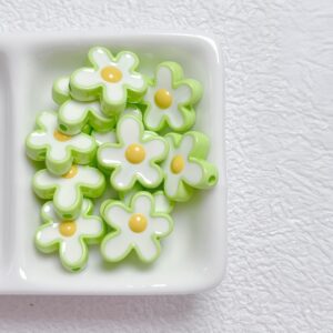 03-fruit green / Size is about 17*18mm, hole diameter is about 2.4mm