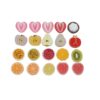 Wholesale Half-Cut Fruit Resin Charms DIY Phone Case Keychain Decorative Fashion Accessory Boutique Gift