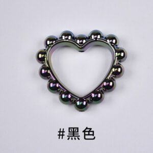 12-Black / Size is about 39 * 43mm, aperture is about 2.6mm